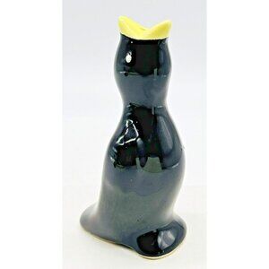 Norpro Ceramic Pie Black Bird Crow Ceramic 4 inch Taiwan